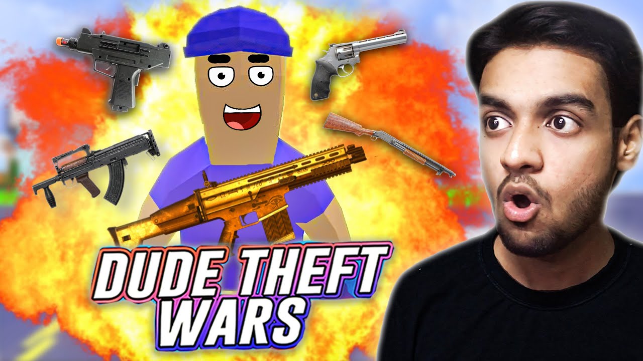 I Unlocked EVERY WEAPON in DUDE THEFT WARS!