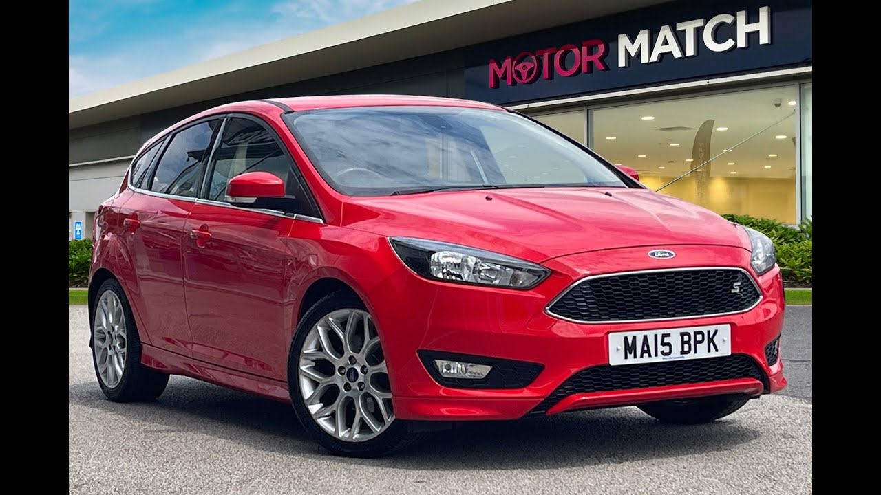 Used Ford Focus 1.5 Petrol Manual EcoBoost Zetec S at Motor Match Stafford