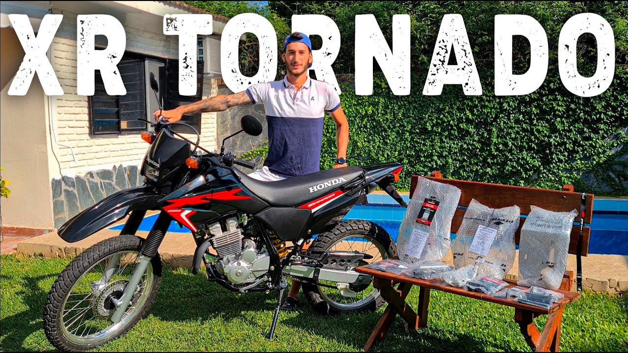 Así EQUIPE mi moto PARA VIAJAR / Transformación de XR TORNADO - TEMPORADA 4