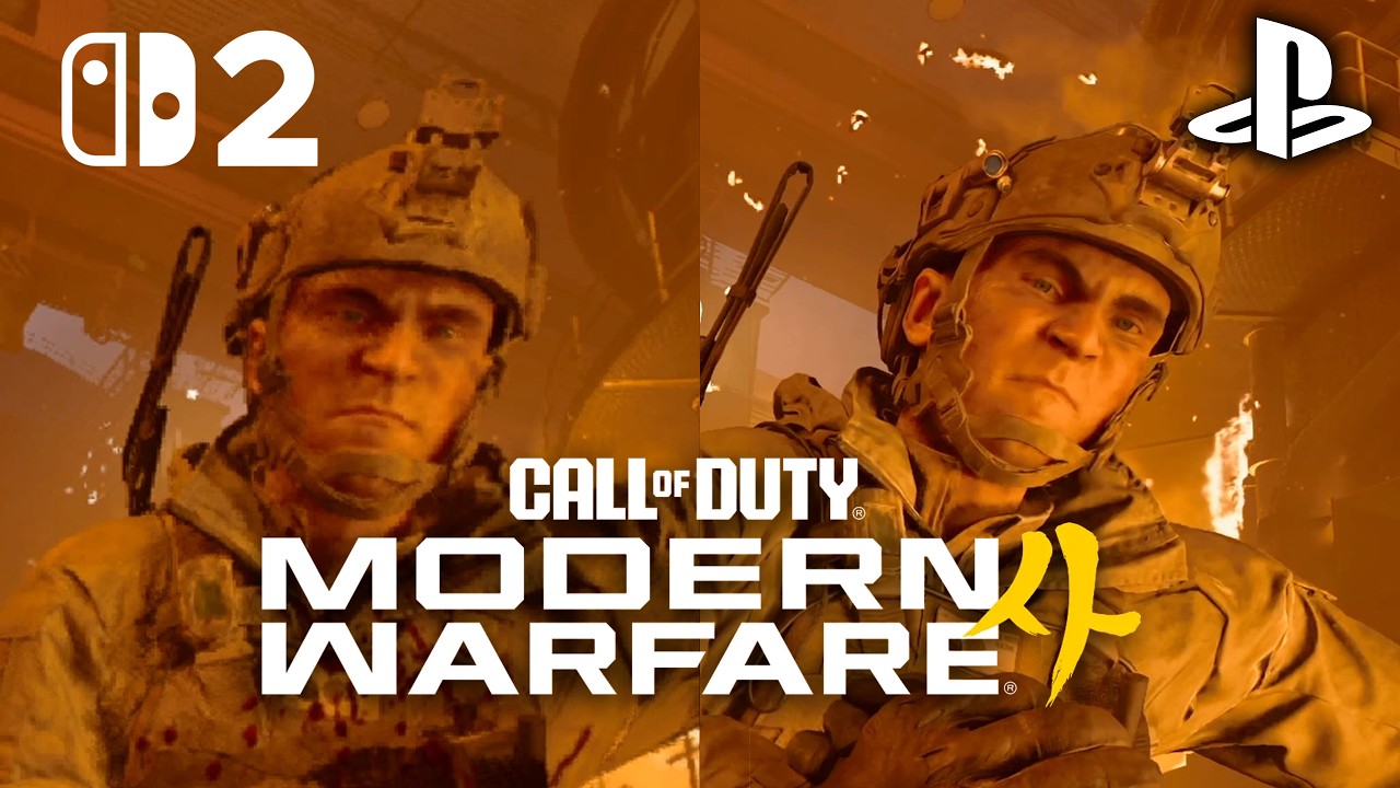 Modern Warfare 4: Switch 2 против PS5 Pro &mdash; Сравнение графики 🤯