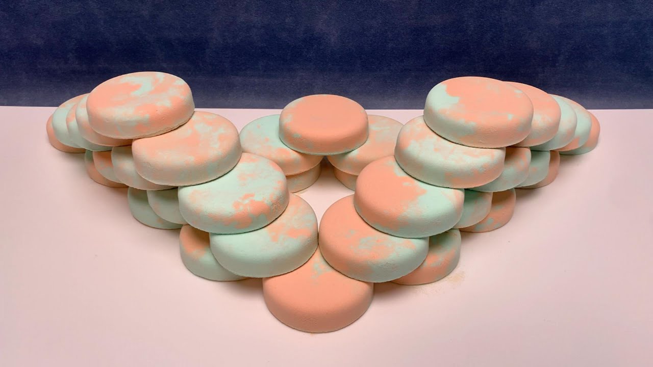 11 minutes ASMR baking soda｜🔴🟢