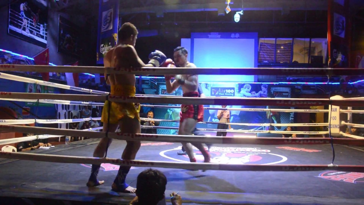 การชกมวยไชยาบนเวที เปิ้ลชกครั้งที่6