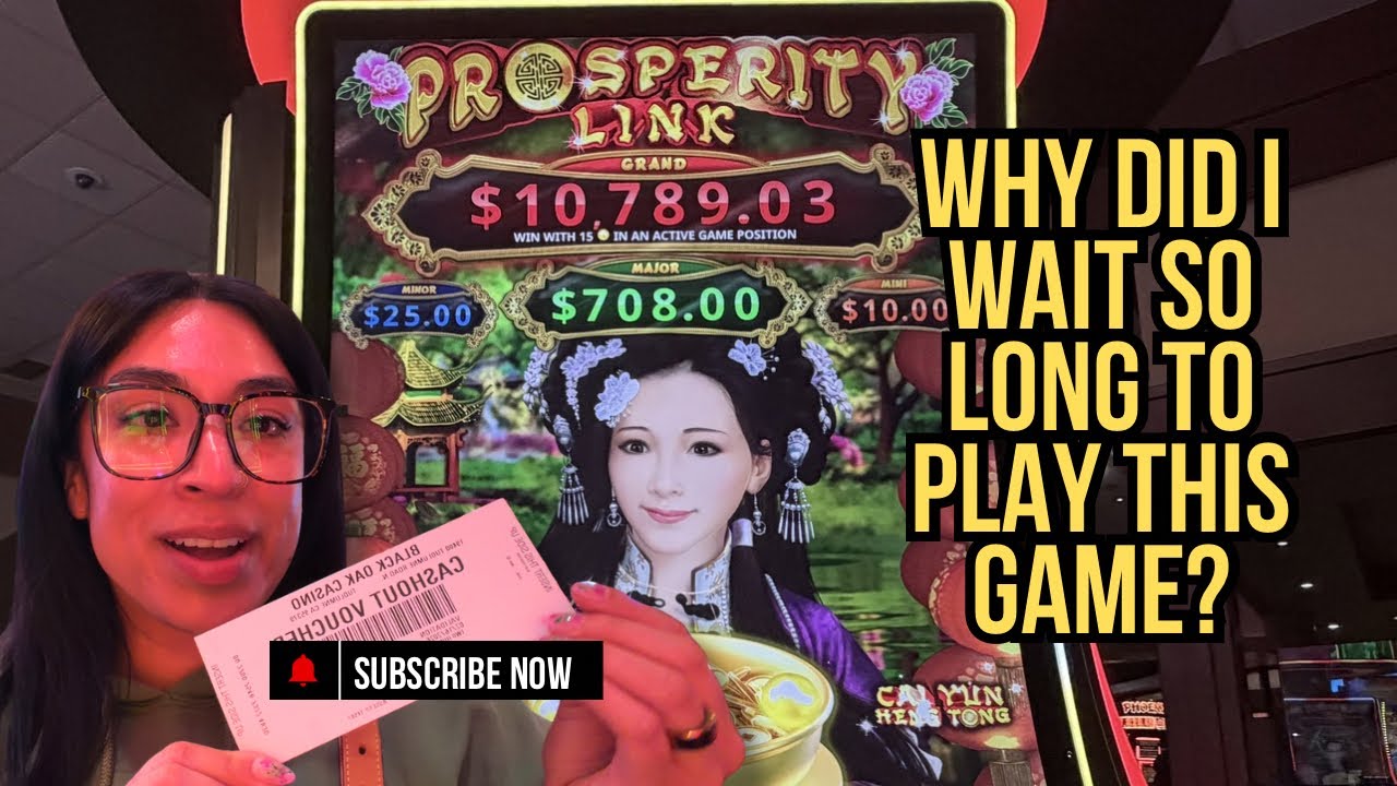 Prosperity Link Might Be My New Favorite Slot - Its SOOO FUN