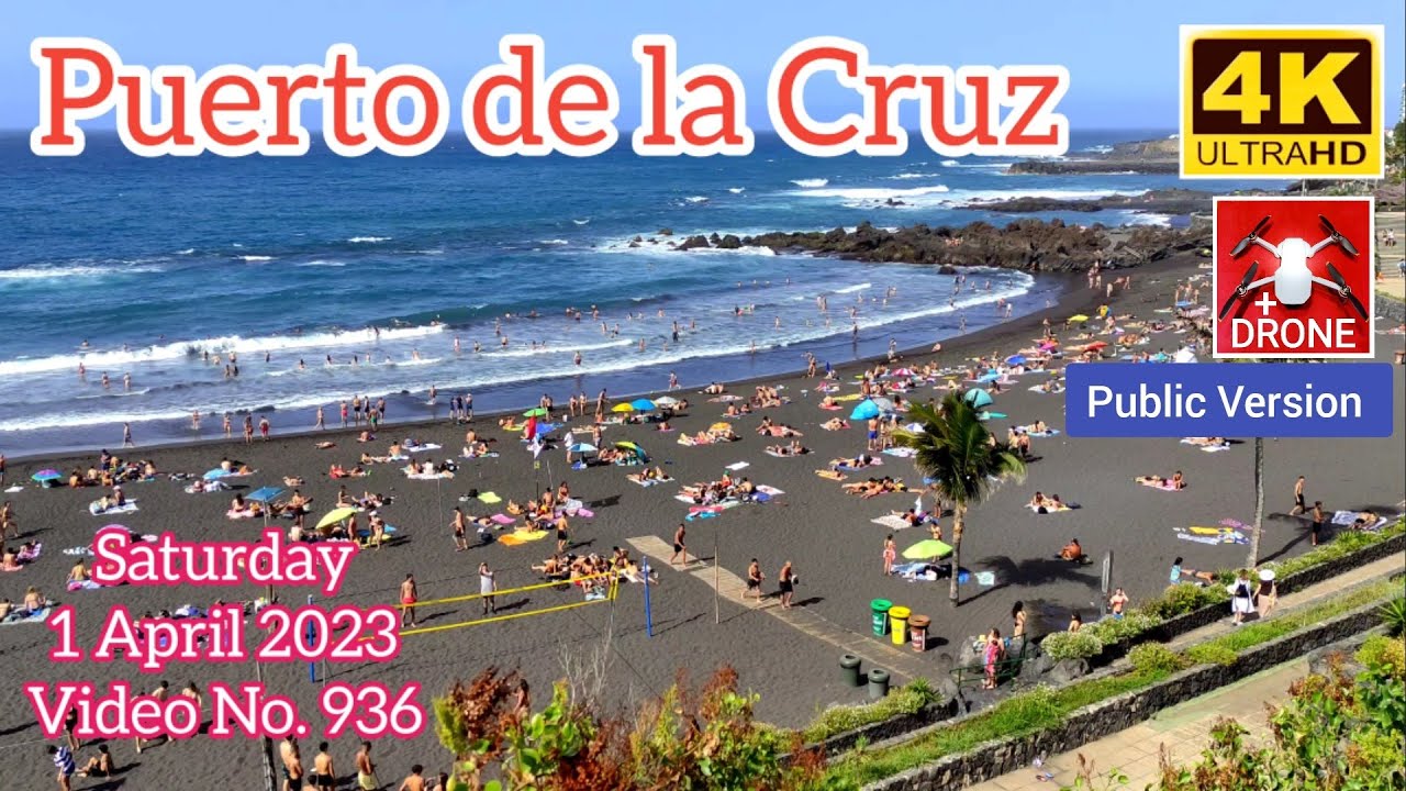 TENERIFE 🏝️ Puerto de la Cruz Canary Islands 1 April 2023 Teneriffa Kanarische Inseln Canarias