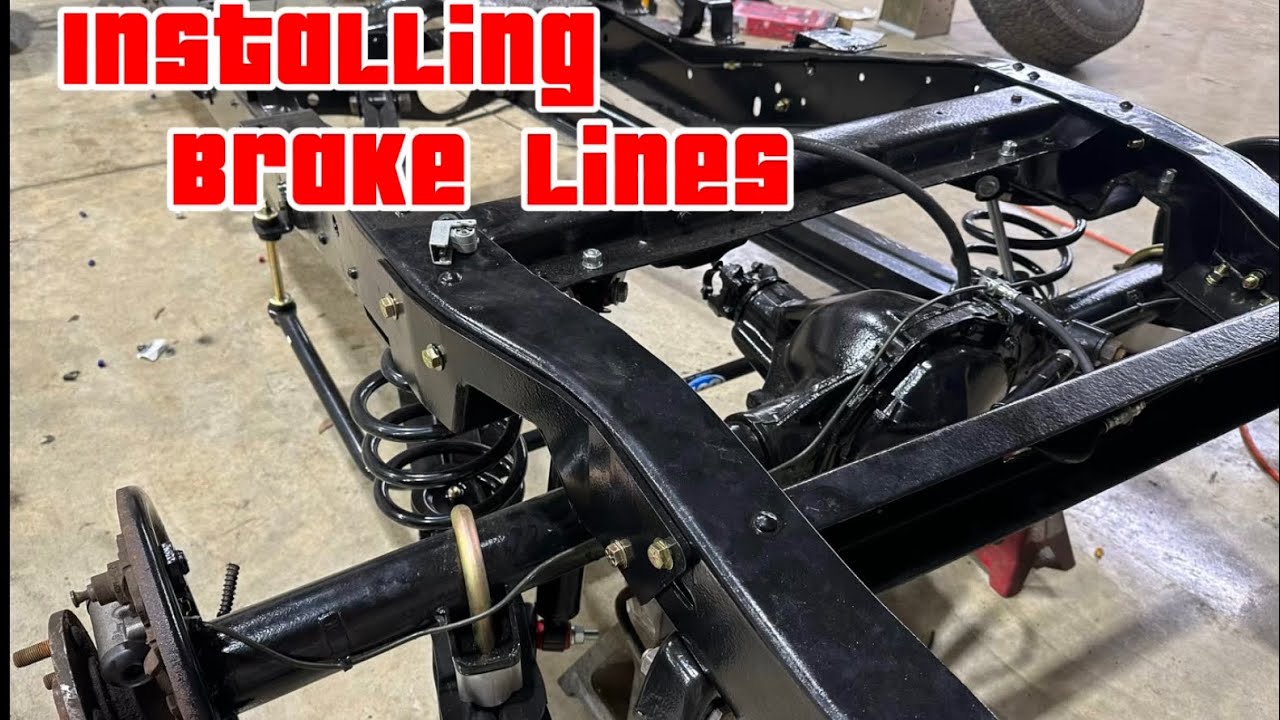 Installing New Brake Lines for the 72' C10