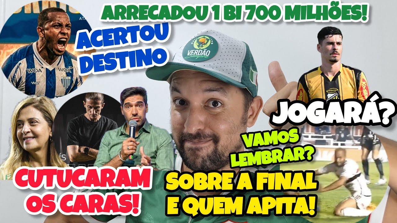 🚨❗ATENÇÃO SOBRE A FINAL! QUEM APITA? E O RÔMULO? ABEL E LEILA CUTUCAM ADVERSÁRIO E SOBRE O CHORO!