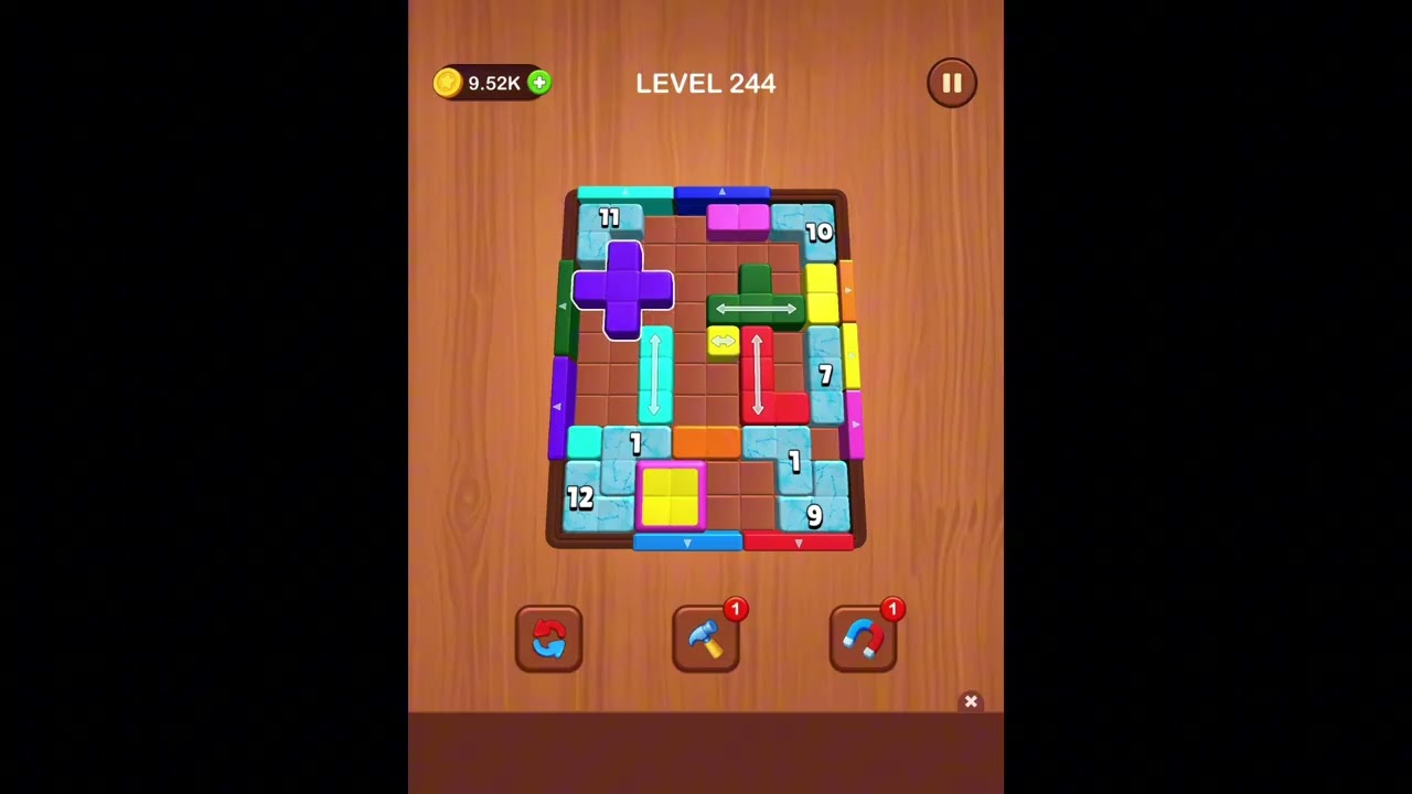 Block Color Mania Levels 241-242-243-244-245-246-247-248-249-250
