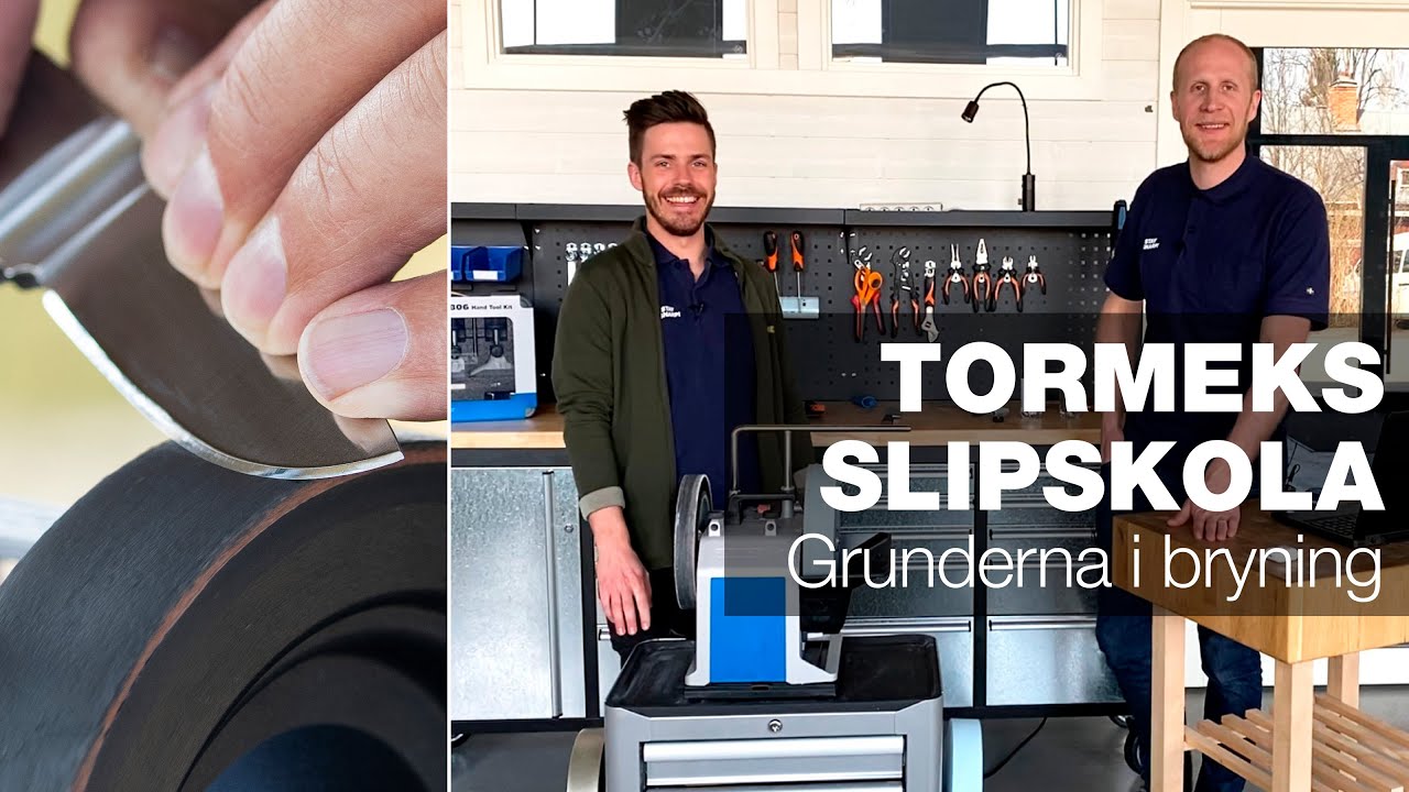 Grunderna i bryning | Del 14 | Tormeks slipskola live