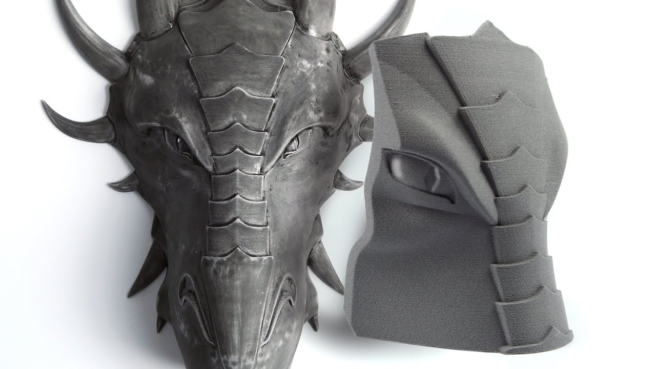 BEST WAY to Join and Smooth 3D Printed Parts | Dragon Secret Compartment Box Part 2
