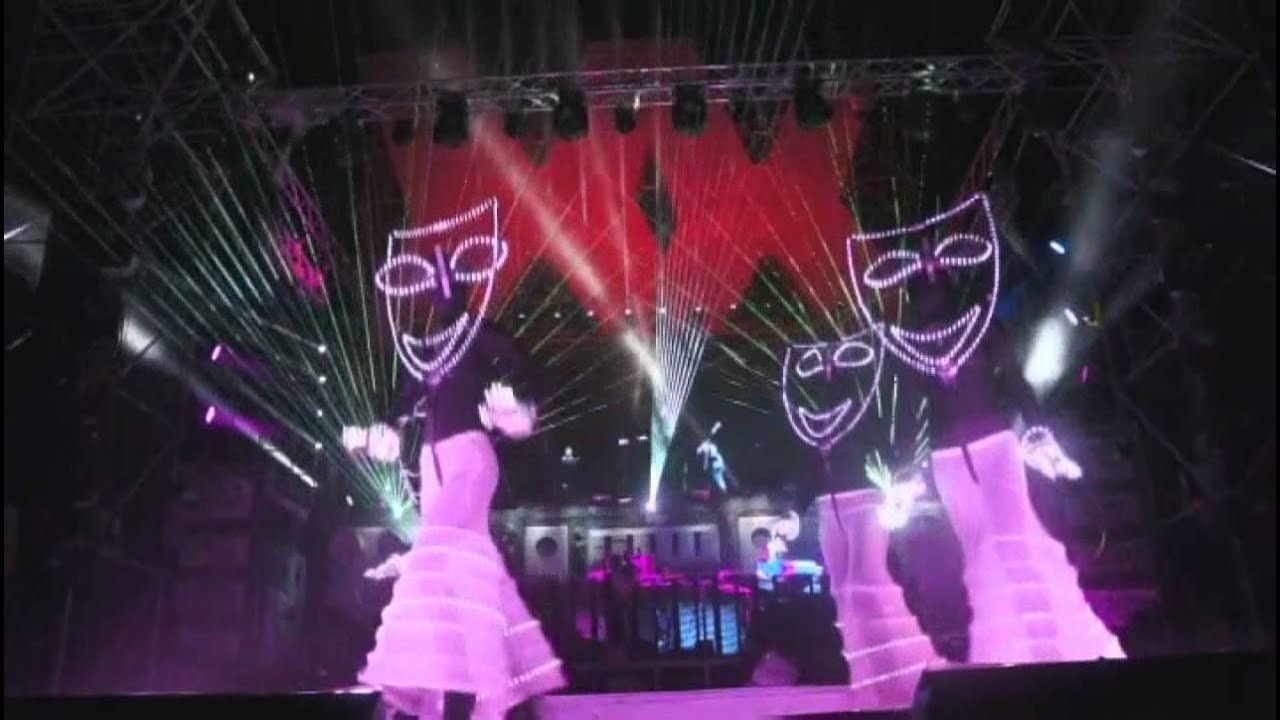Казантип 2012. Открытие. Альфа Домино. DJ Sasha.