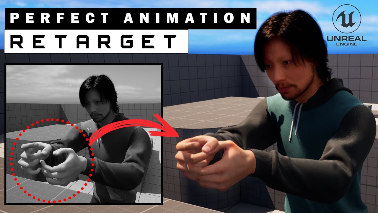 #UE5 Tutorial: Perfect Retarget MetaHuman #IKRig