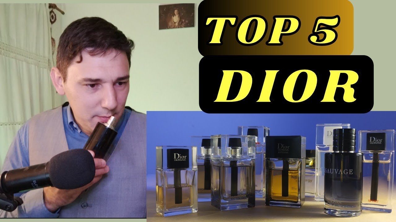 🥇TOP 5 Mejores Fragancias de DIOR 🔝