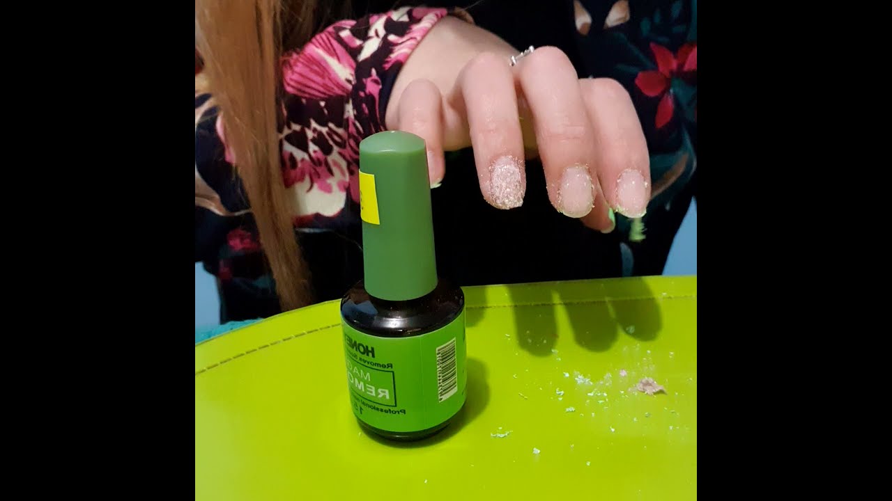 REMOVEDOR DE ESMALTE PERMANENTE - MARCA  HONEY GIRL / MAGIC REMOVER