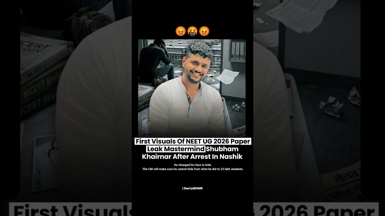 The MASTERMIND behind NEET UG 2026 PAPER LEAK🤬😭 #reneet#neet2026#neet#trending#nta#viral#shorts#leak
