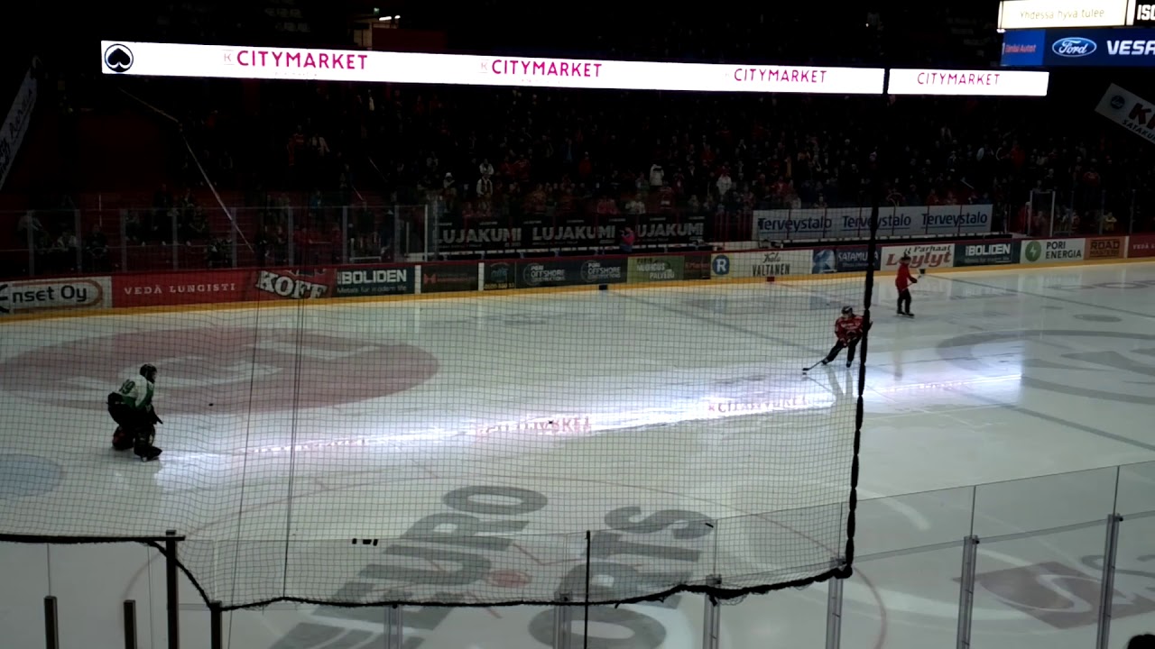 Ässät-TPS 15.2.2020. Santalan ja Valtteri Pihlajamäen erätaukorankkarit!