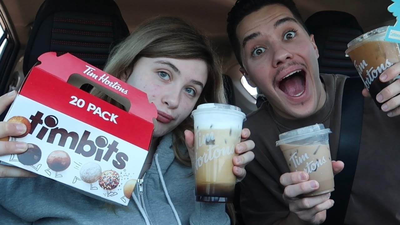TRYING THE ONLY TIM HORTONS IN FLORIDA