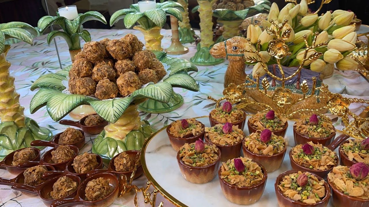احلى حلى مع القهوة رانقينه الرطب بالجوز