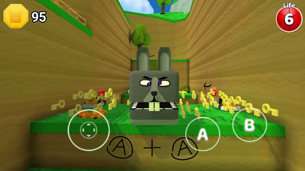 Dark Rabbit in Secret Place + Super Bear Adventure Gameplay Walkthrough 