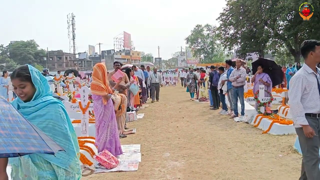 2 नवम्बर कब्र पर्व- सभी मृत विश्वासियों का स्मरण दिन/All Souls Day/ Holy Mass at Kantatoli Cemetery