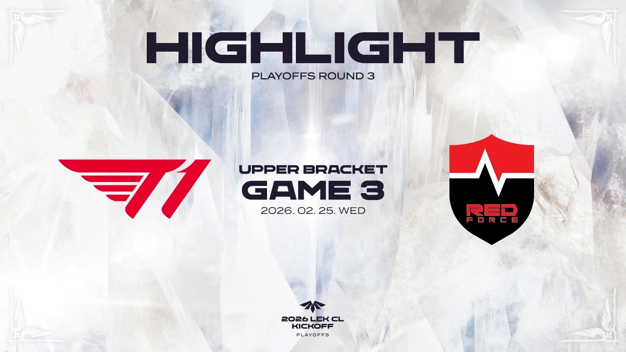 T1 vs. NS Game 3 Highlights | February 25 | 2026 LCK CL KICKOFF Playoffs Round 3