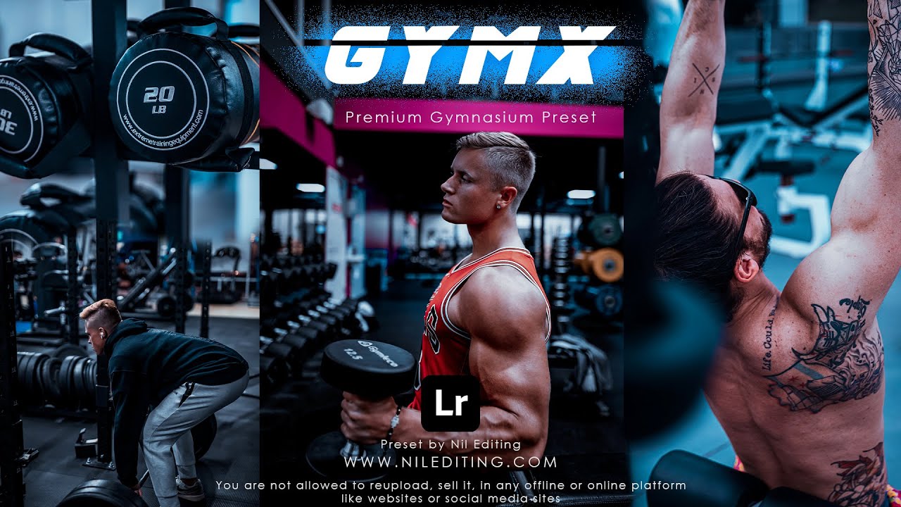 Lightroom Presets DNG & XMP Download - Premium Gymnasium Preset Mobile Lightroom Tutorial