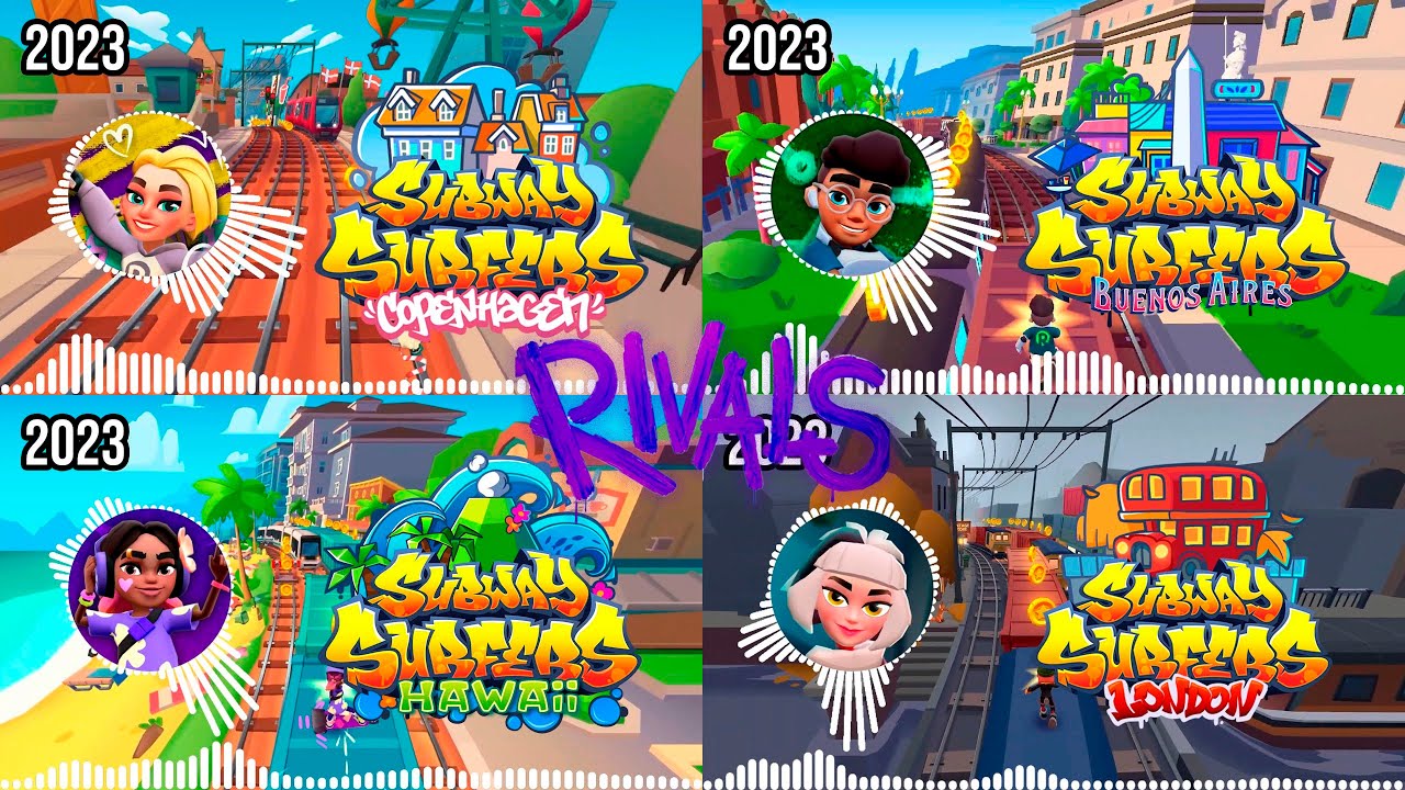 Subway Surfers All Soundtracks Rivals 2023 ( May-Nov )