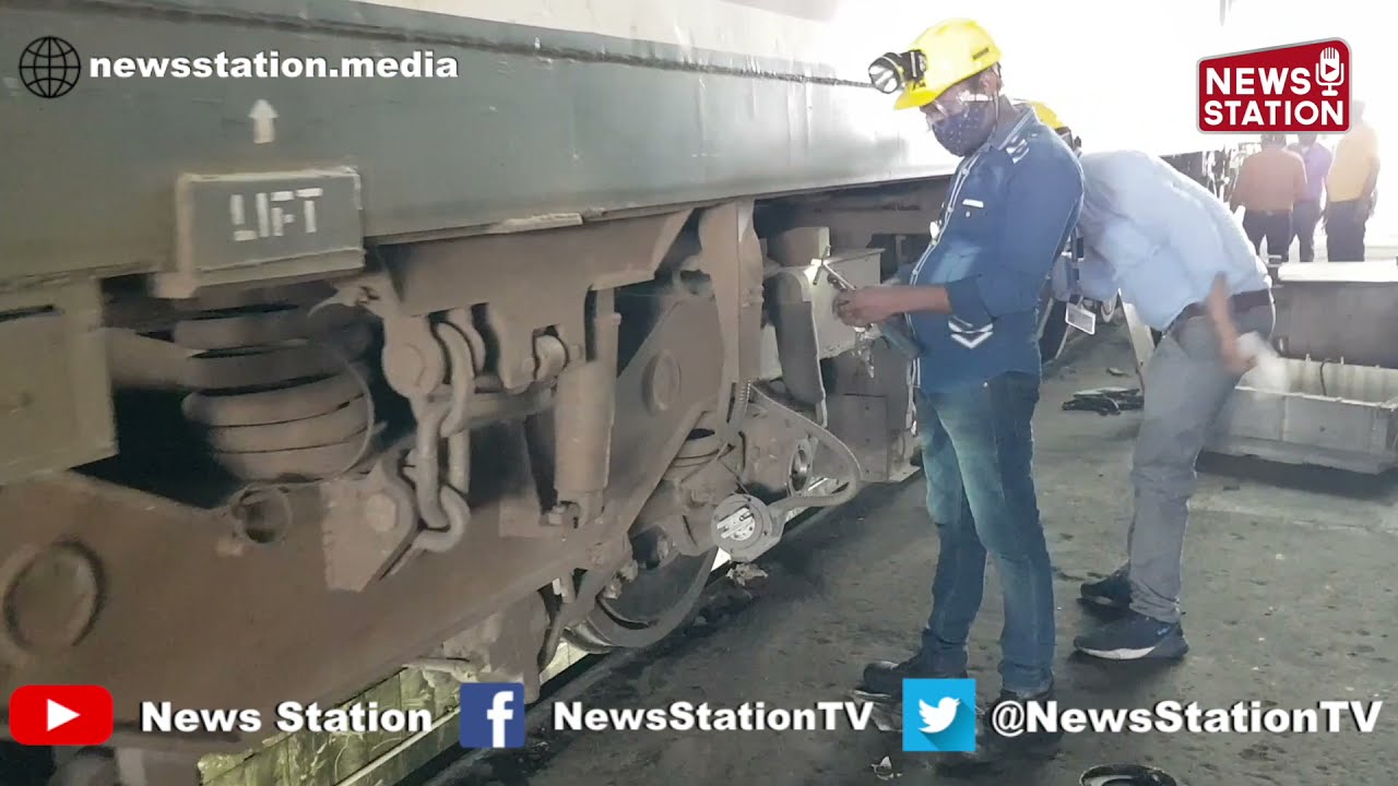 देखिए कैसे मरम्मत की जाती है इलेक्ट्रिक लोकोमोटिव के Pantograph की | News Station