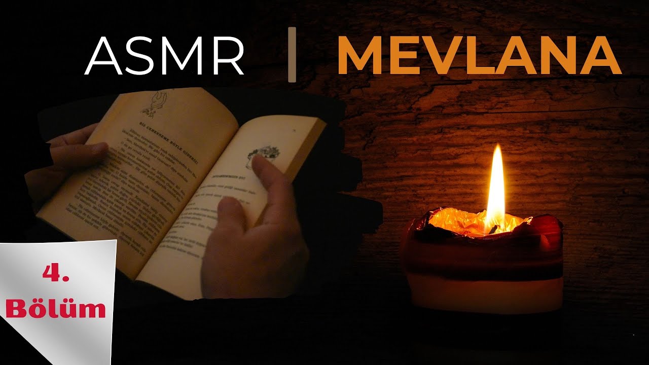 Türkçe ASMR  | ASMR Türkçe Kitap Okuma | Mevlanadan Menkıbeler | ASMR Reading Turkish Book |
