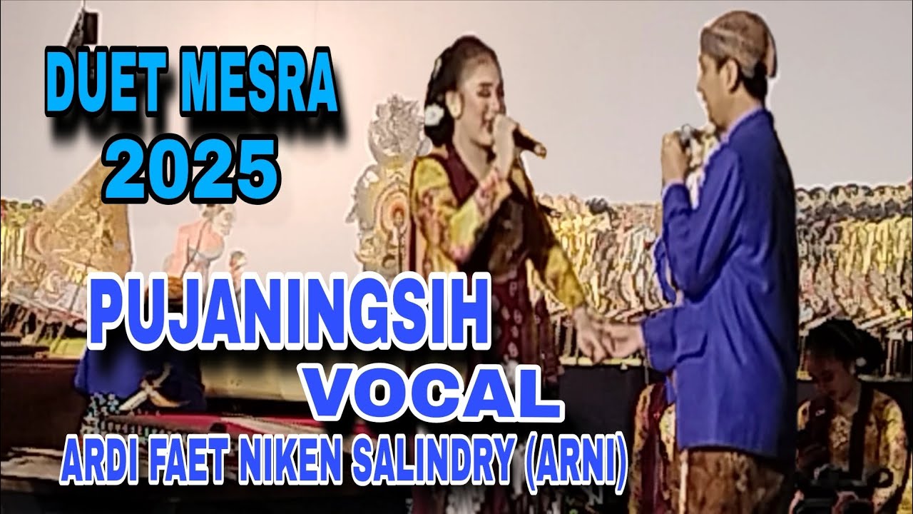 PUJANINGSIH VOC /ARDI FEAT NIKEN SALINDRY(ARNI) LANJUT GEGOJEKAN PART 2