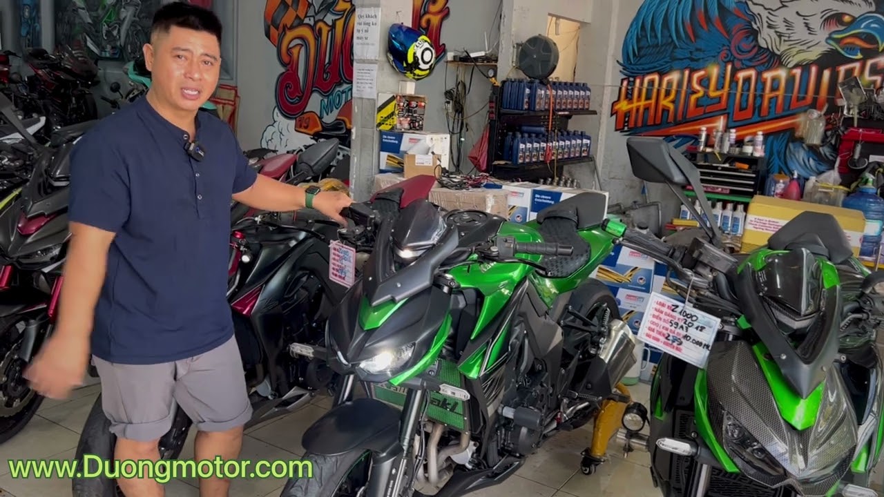 64-|Dương motor|âm thanh khác nhau của z1000 khi móc pô,để bầu,bỏ bầu,zin nguyên con sẽ ntn?