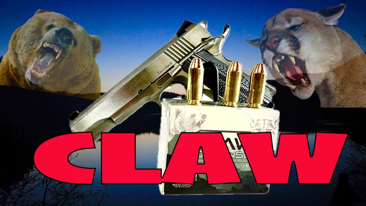 Fort Scott Claw Defense 10mm 190 gr Solid Copper | Dan Wesson Razorback | Any Good?