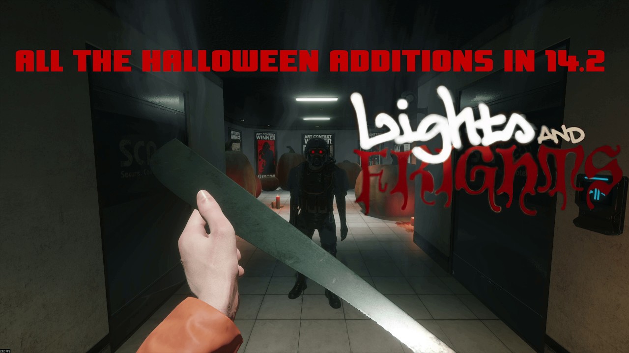 All of the Halloween additions in SCP SL 14.2