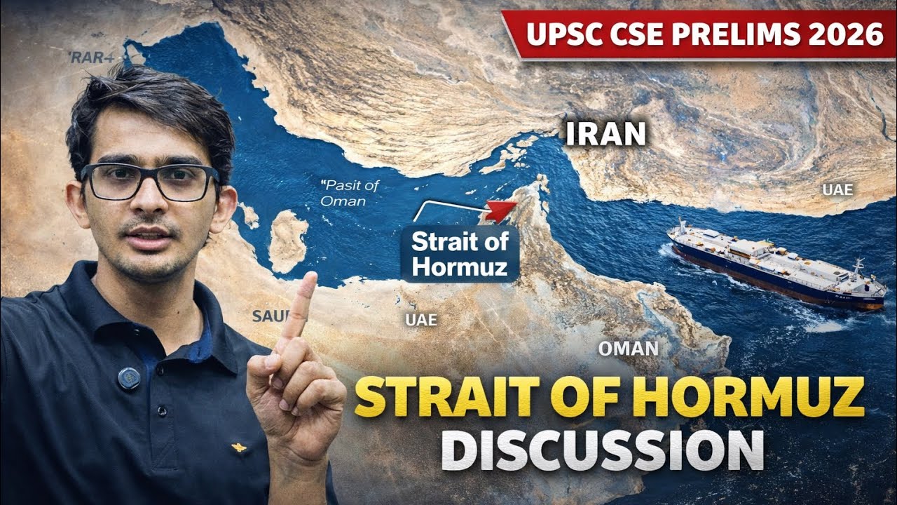 Strait of Hormuz and Persian Gulf Map Explained | UPSC Geography | Strategic Oil Route
