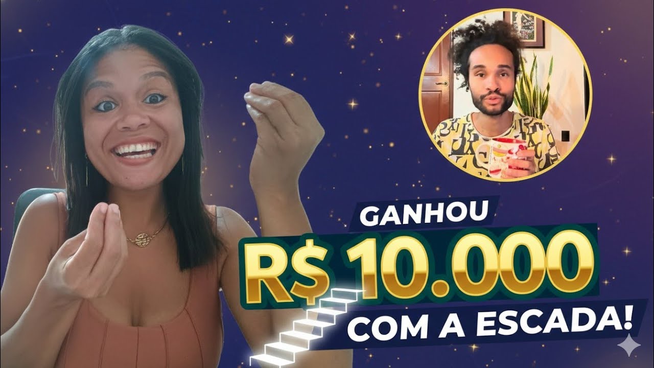 Como ele usou a técnica da ESCADA para MANIFESTAR 10 MIL reais  (Mentalidade de Riqueza  )