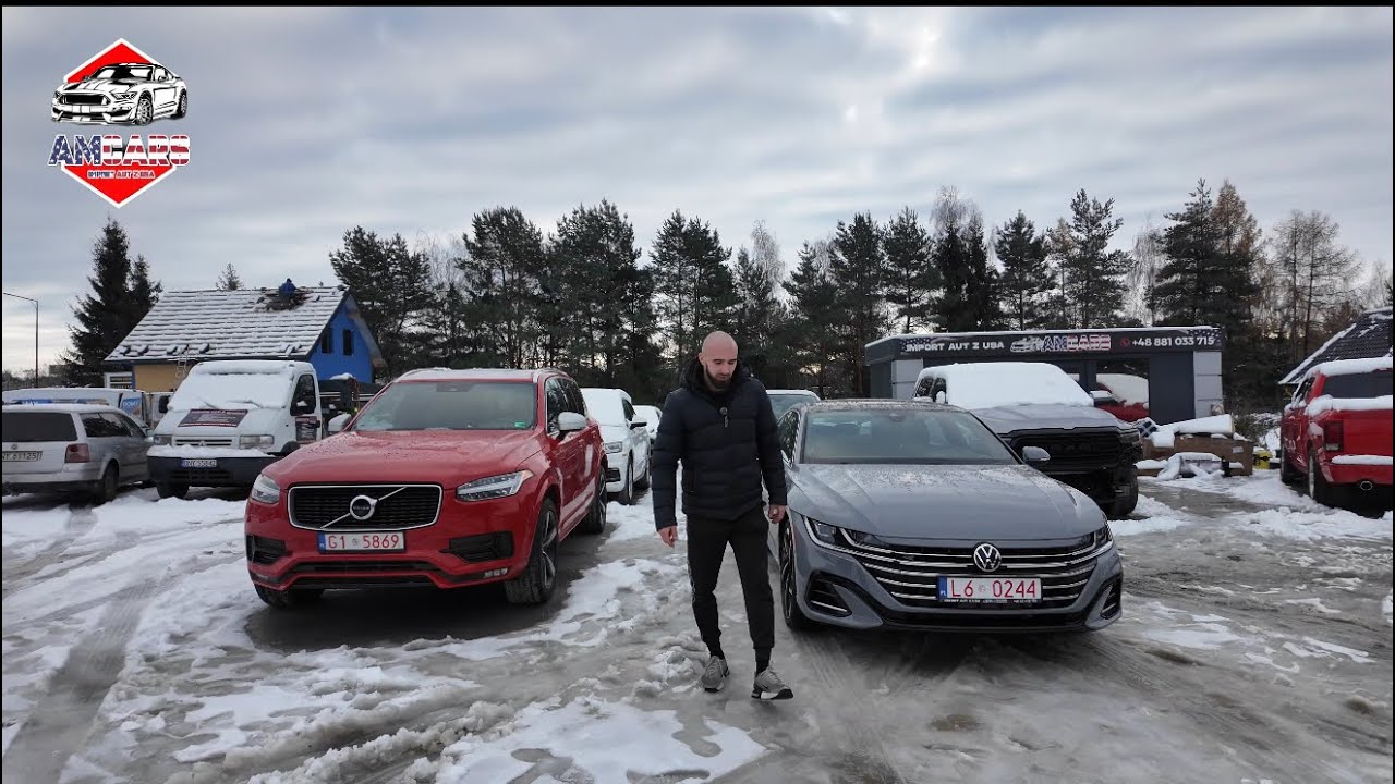 Co się dzieje na placu AmCars #4 - ( Audi Rs7, VW Arteon, Volvo Xc90, Mercedes GLA, Audi Q5 ) 