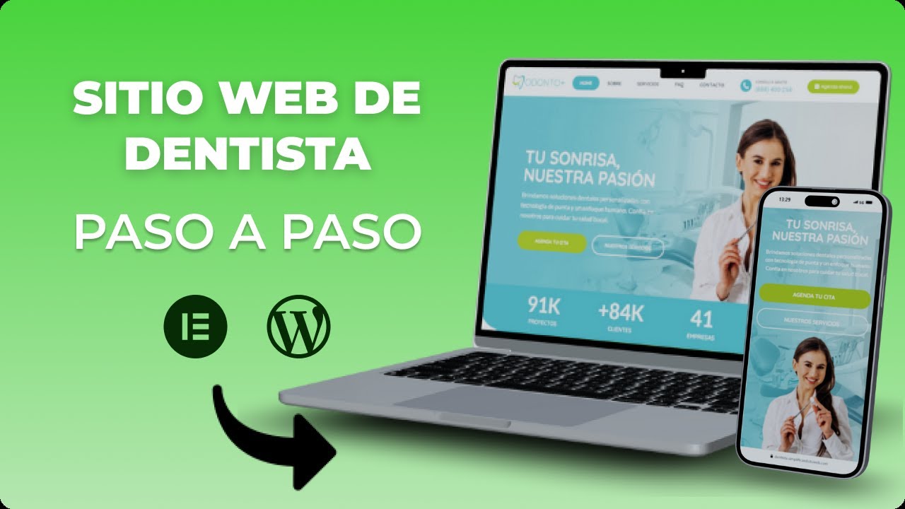Cómo Crear un Sitio Web Profesional para Dentistas con Elementor | Paso a Paso
