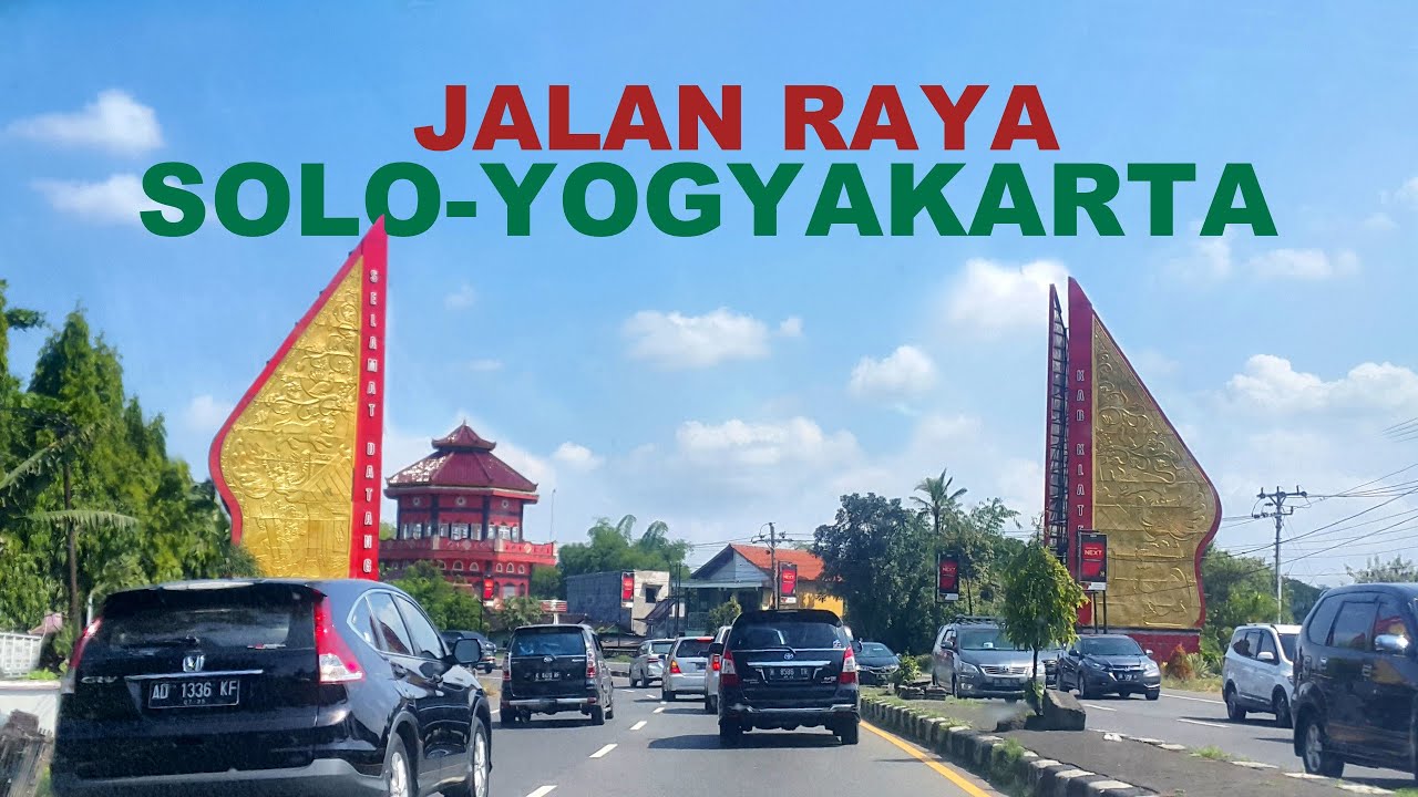 Jalan Raya Solo - Yogyakarta || Exit Tol Kartasura - Ring Road Utara Jogja