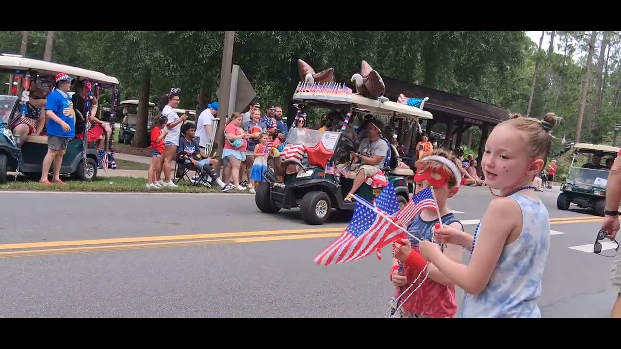 July 4, 2025 fort wilderness golf cart parade