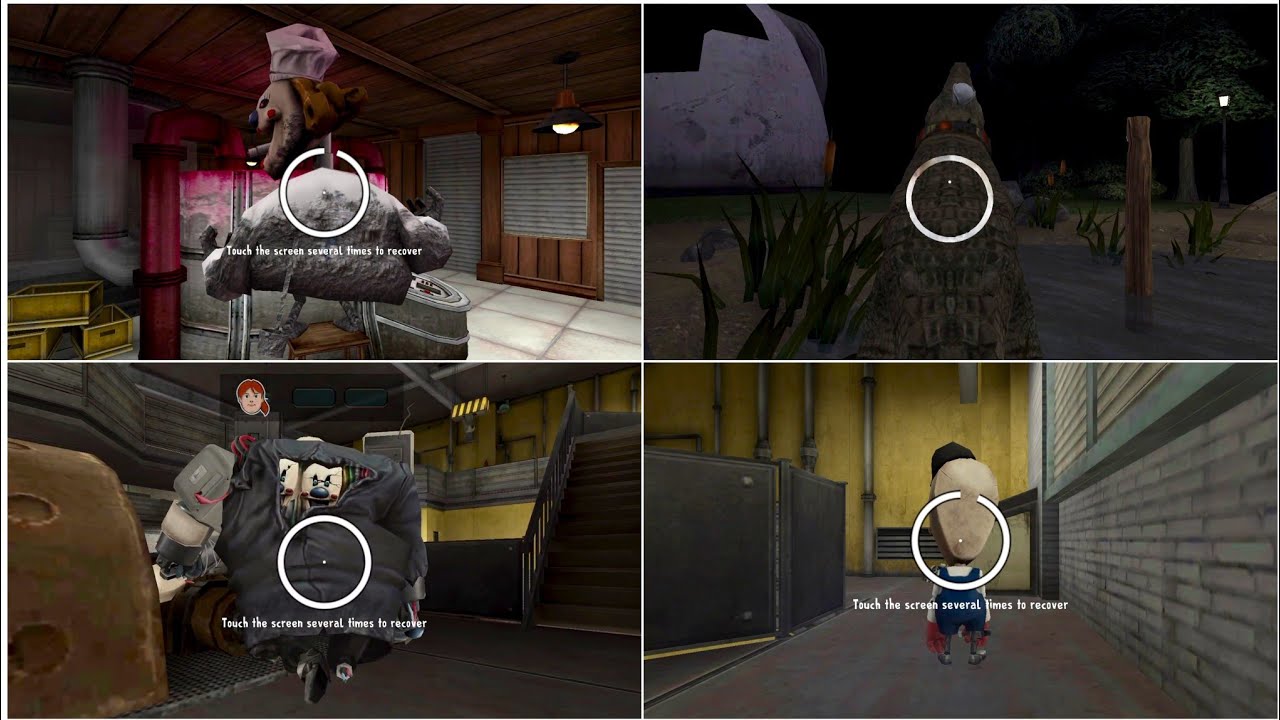Ice Scream 8 Play As Mati vs Crocodile vs Boris vs MiniRod