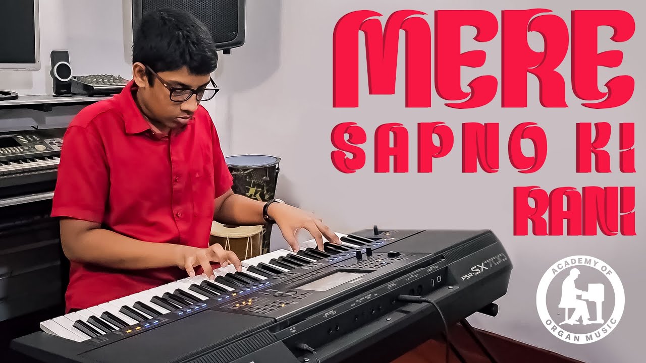 Mere Sapno Ki Rani - Rajesh Khanna - Kishore Kumar | Cover | @academyoforganmusic