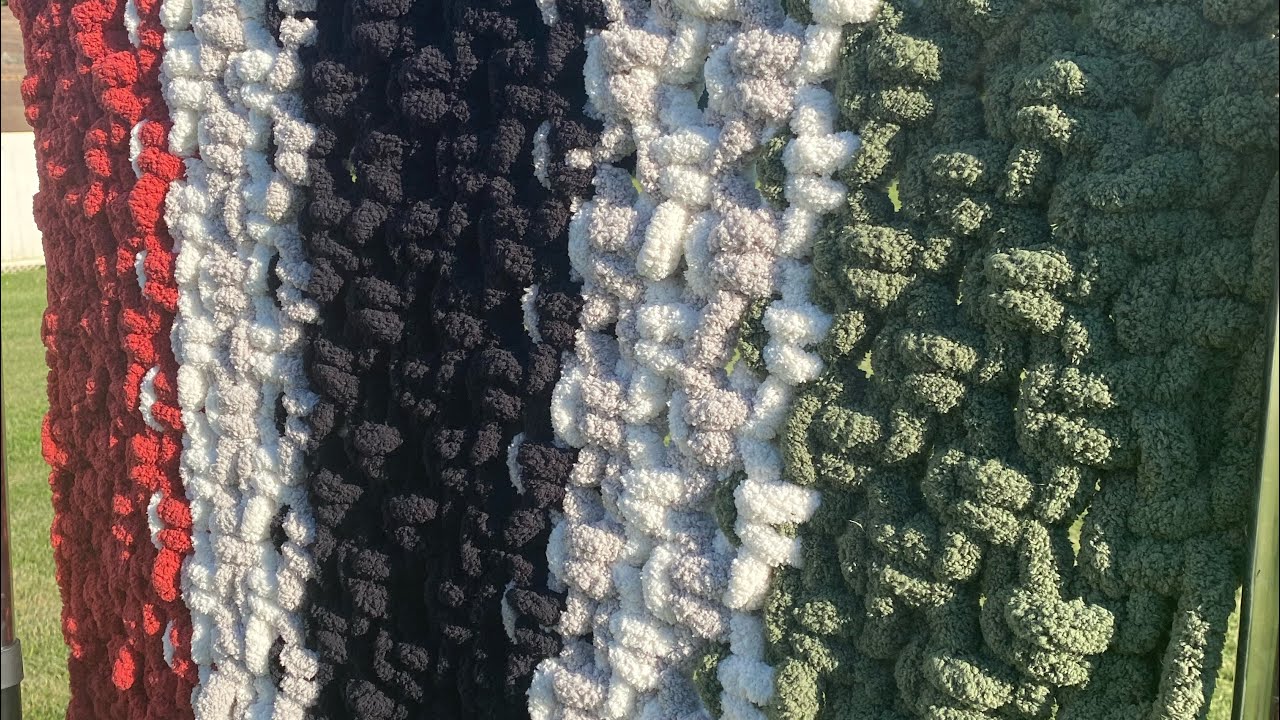 Macrame Chunky Blanket Tutorial