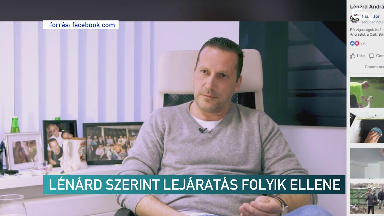 Lénárd szerint lejáratás folyik ellene – Erdélyi Magyar Televízió
