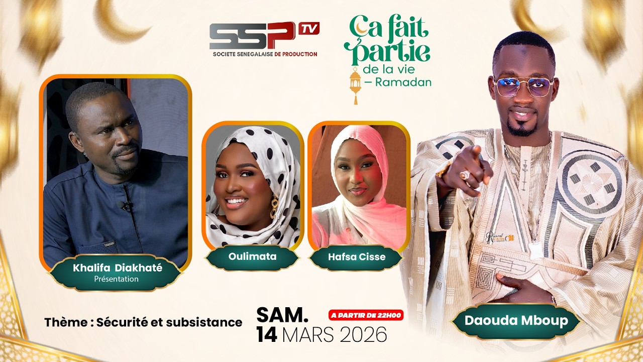🚨LIVE SSP  ÇA FAIT PARTIE DE LA VIE PR KHALIFA DIAKHATE INVITE DAOUDA MBOUP