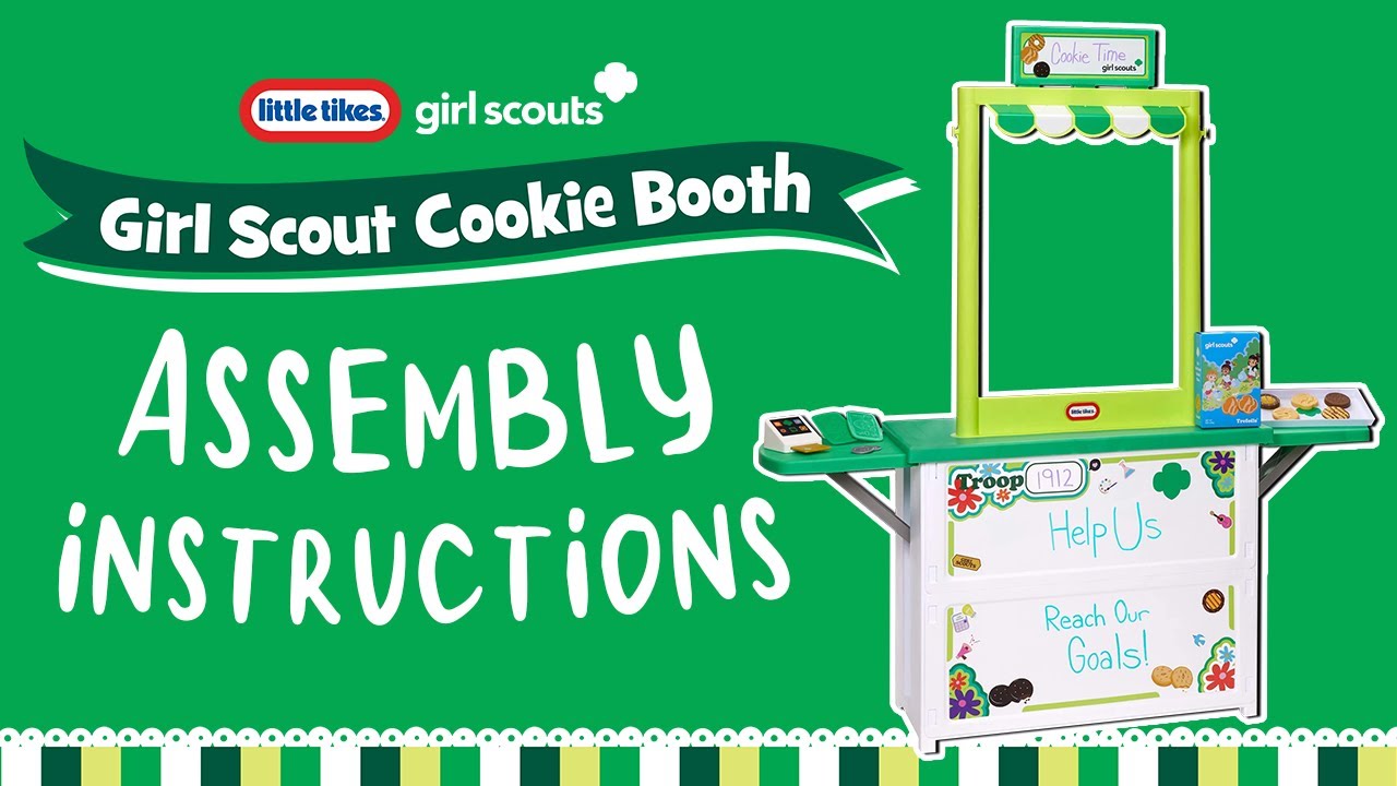 Girl Scout Cookie Booth | Assembly Instructions | Little Tikes
