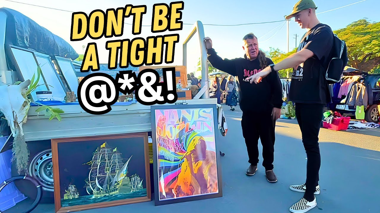 Flea Market Seller Called me a THIEF!