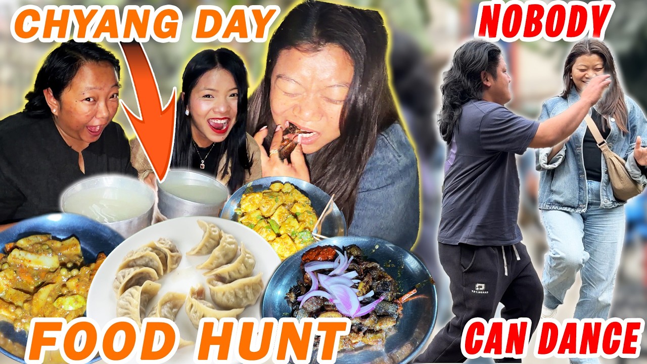 SAUTA SANGA FOODHUNT😝 MUNA & AJAY CANNOT DANCE 💃RAMRI KT SINGLE HAIII 😅🥰