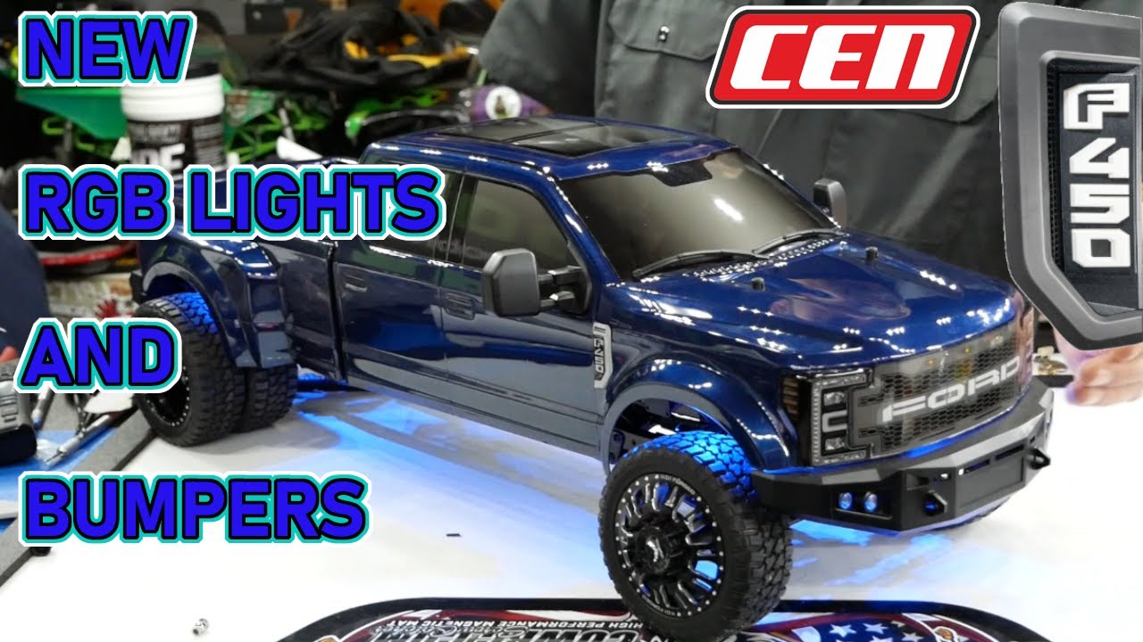 CEN RACING F450: NEW BUMPERS AND RGB LIGHTS