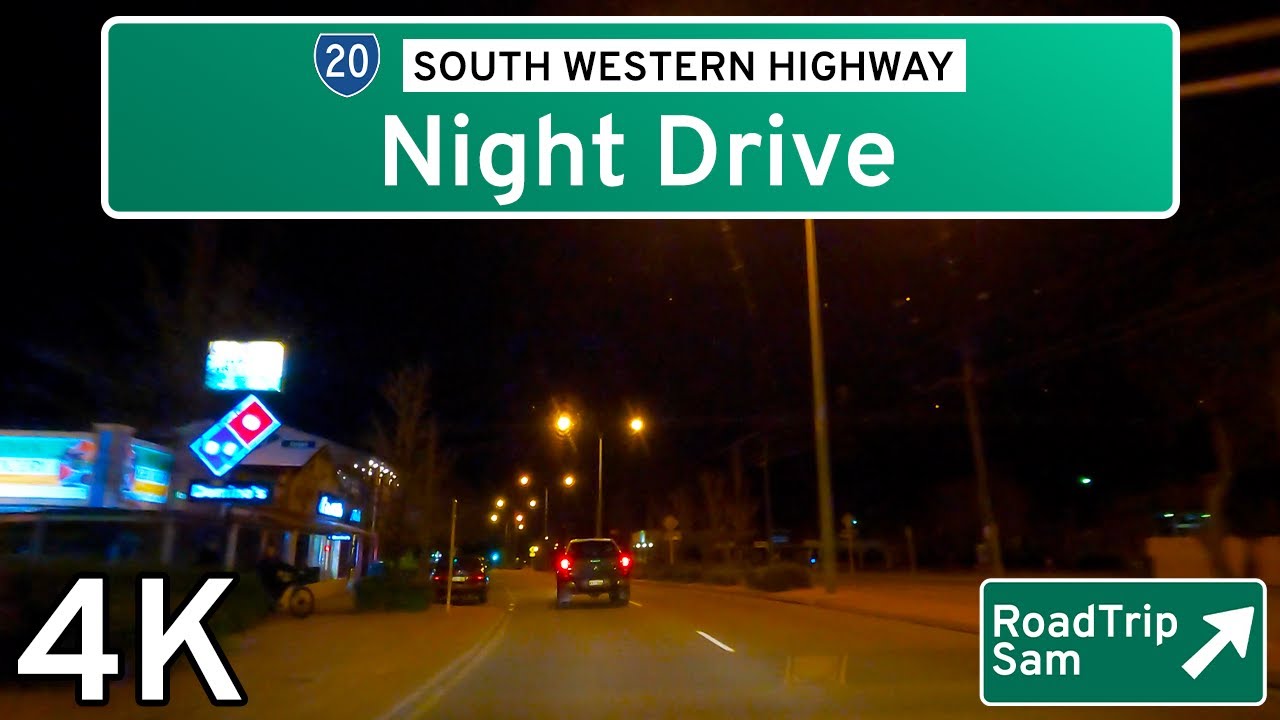 Drive from Mandurah to Piara Waters - Perth, Western Australia - Relaxing Music / POV