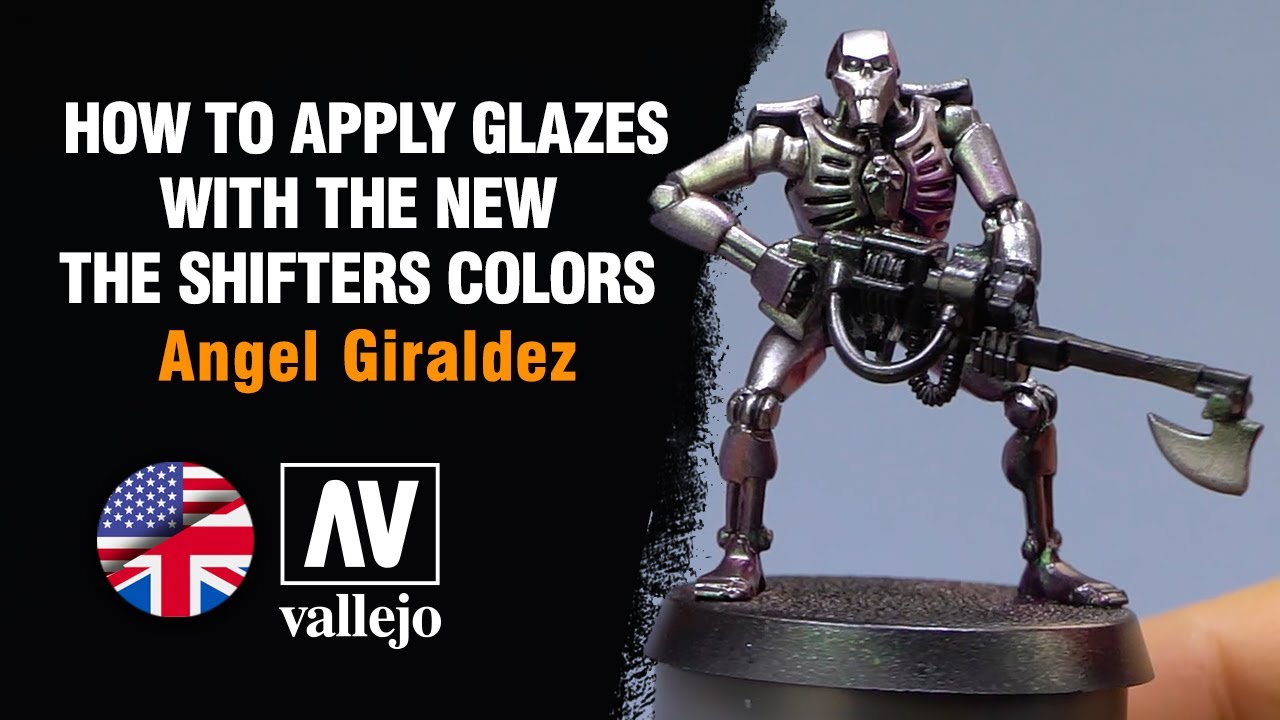 How to apply glazes to the new The Shifters by Angel Giraldez