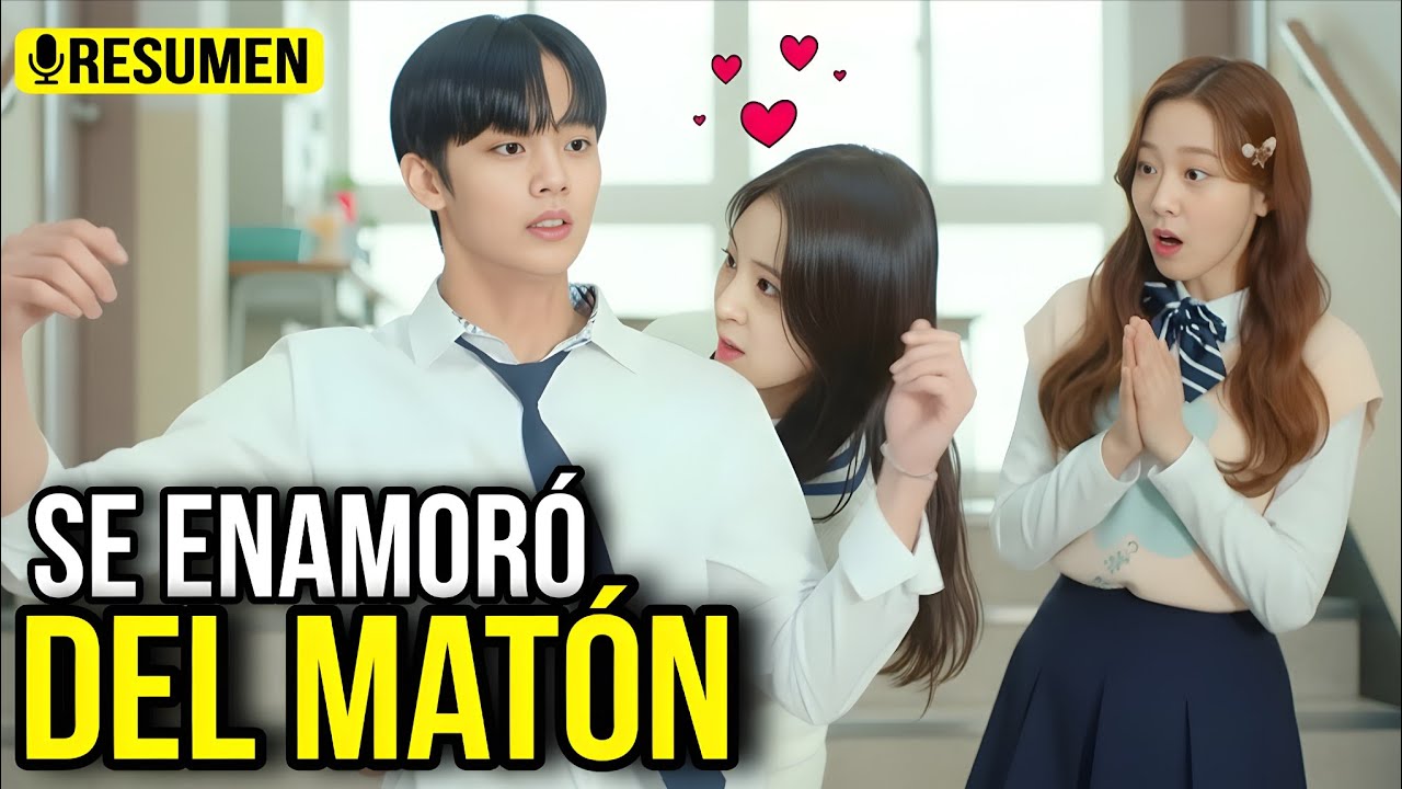 🔥UNA CHICA ACOSADA SUJETA al MATÓN de la ESCUELA pero ÉL se ENAMORÁ de ELLA ‼️😱